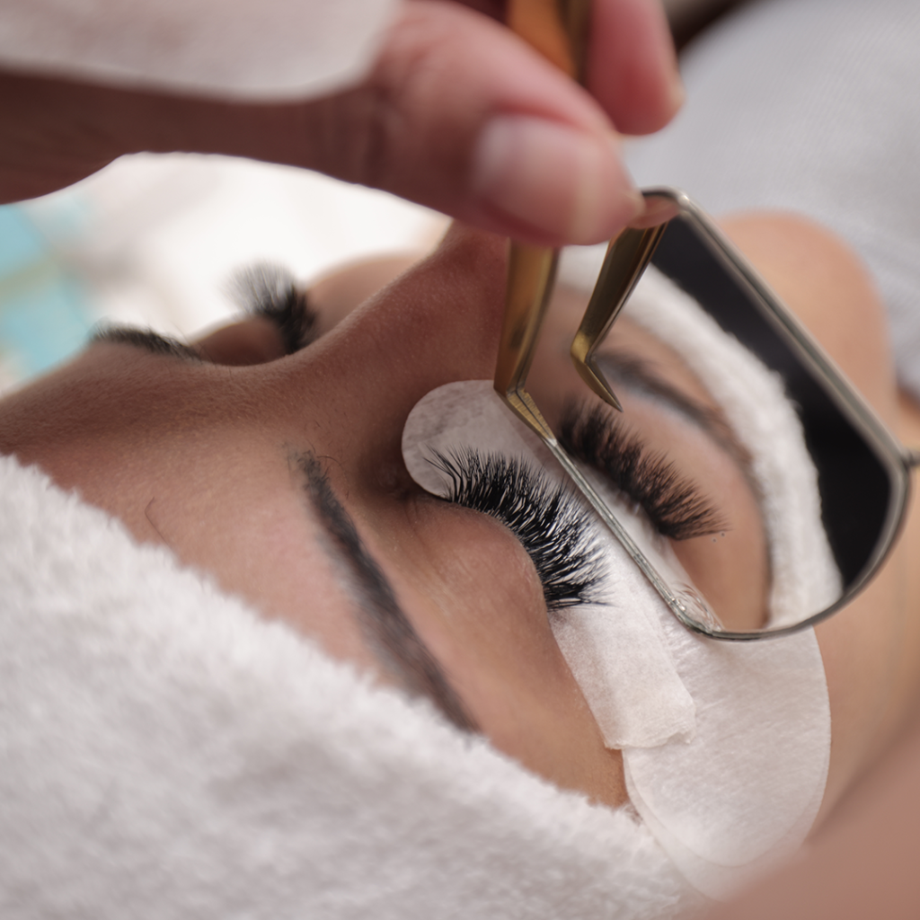 Lash Extensions example